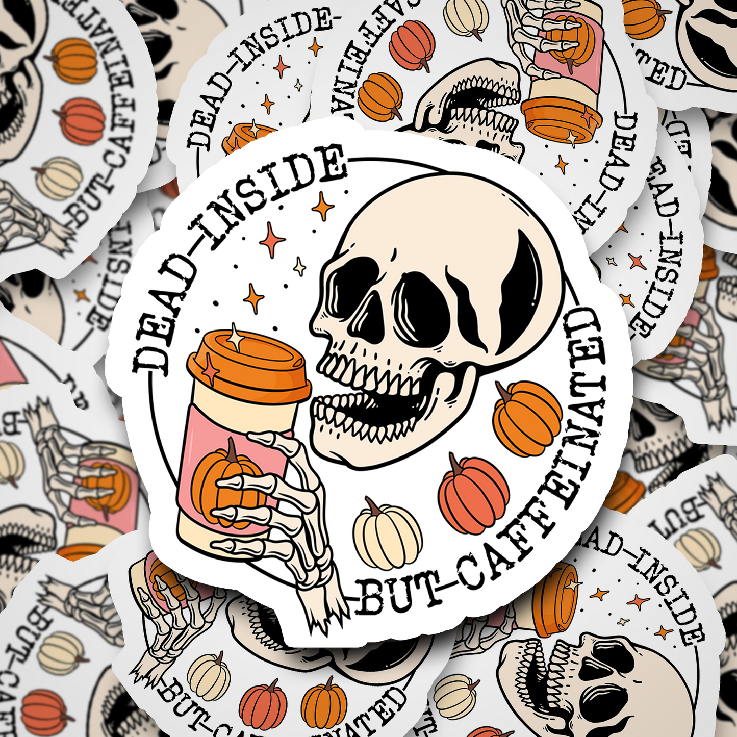 dead inside but caffeinated