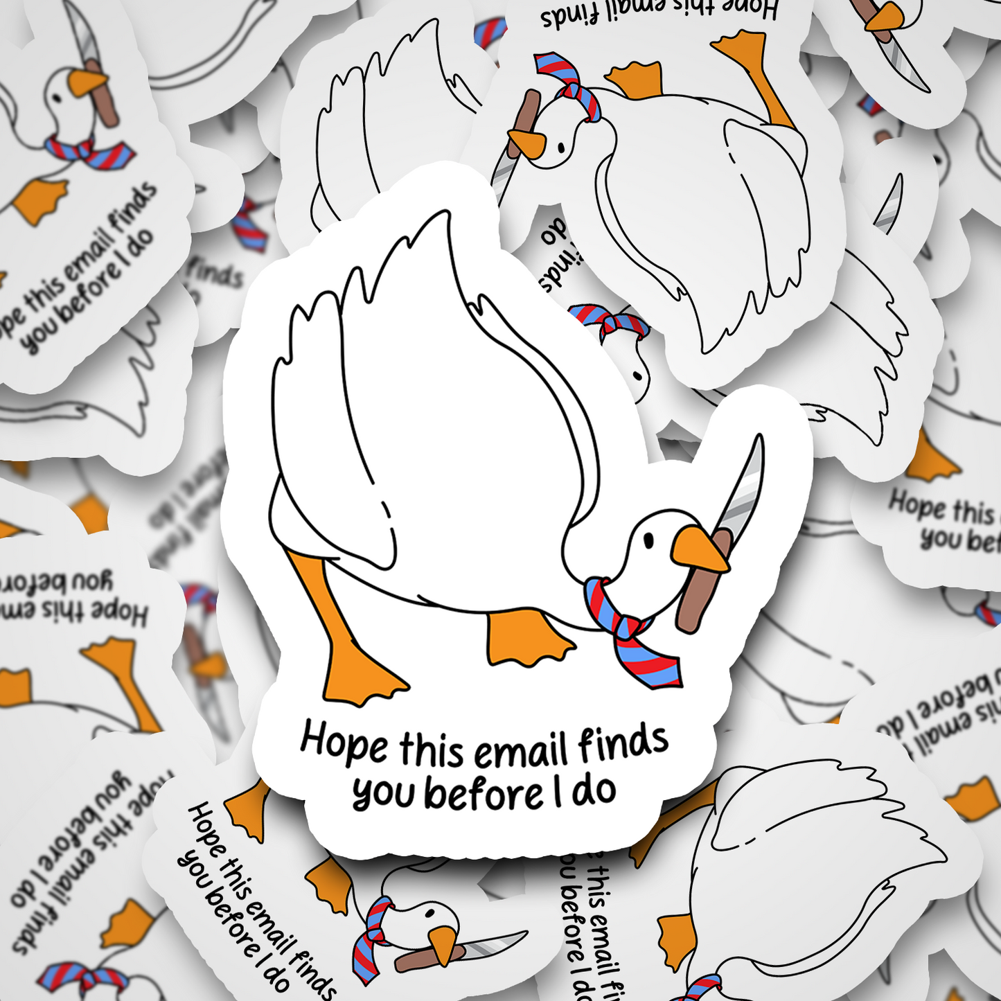 hope this email finds you before i do