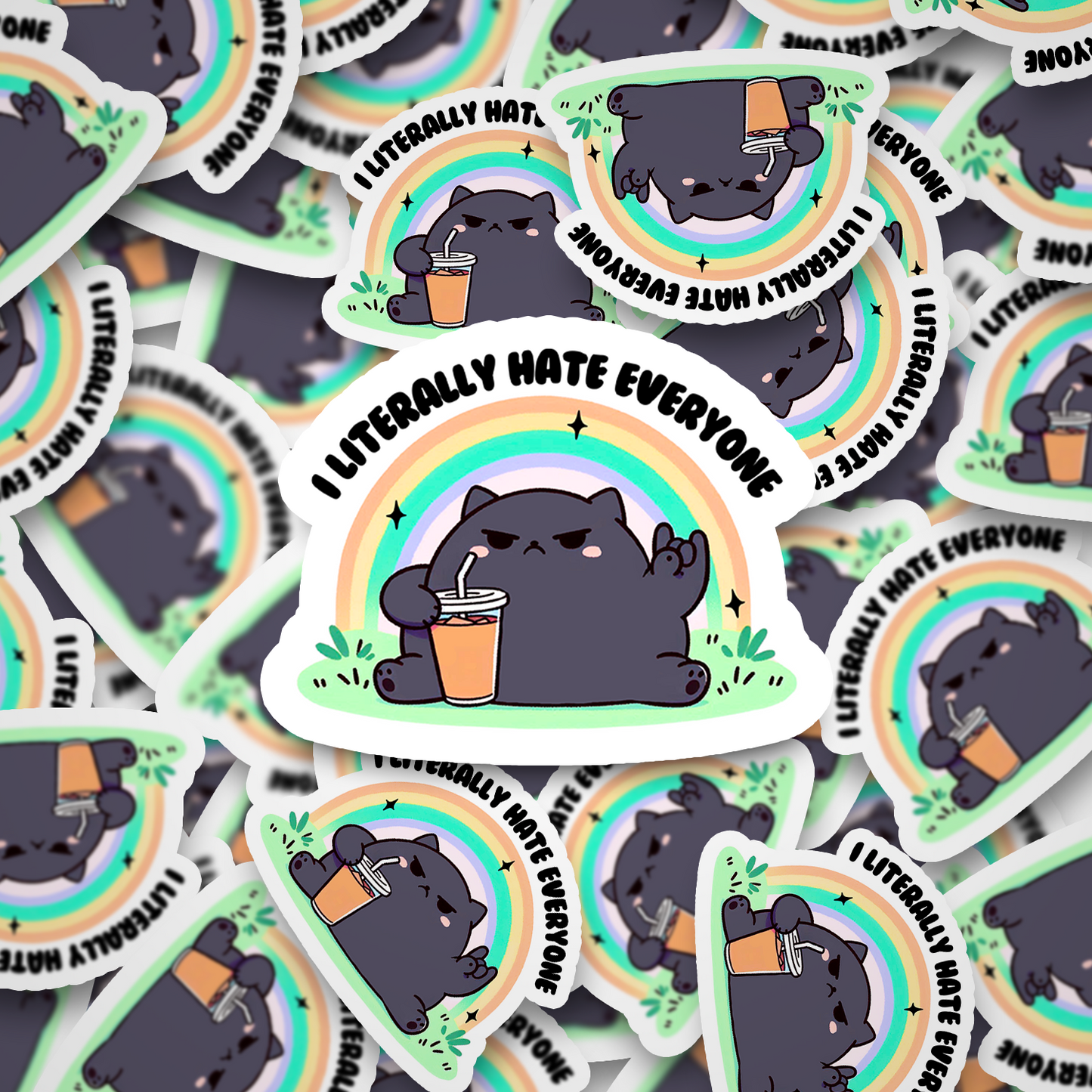 i literally hate everyone