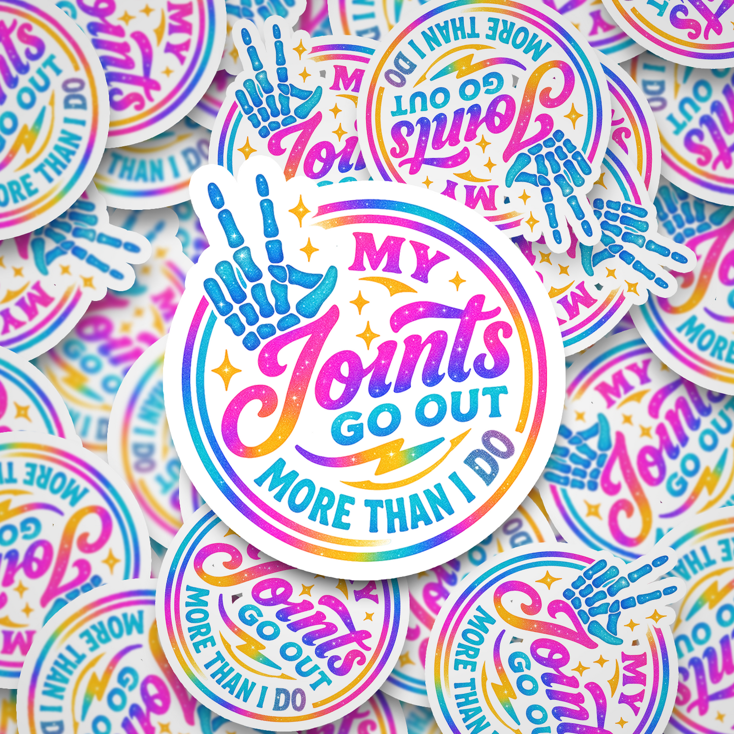 my joints go out more than i do
