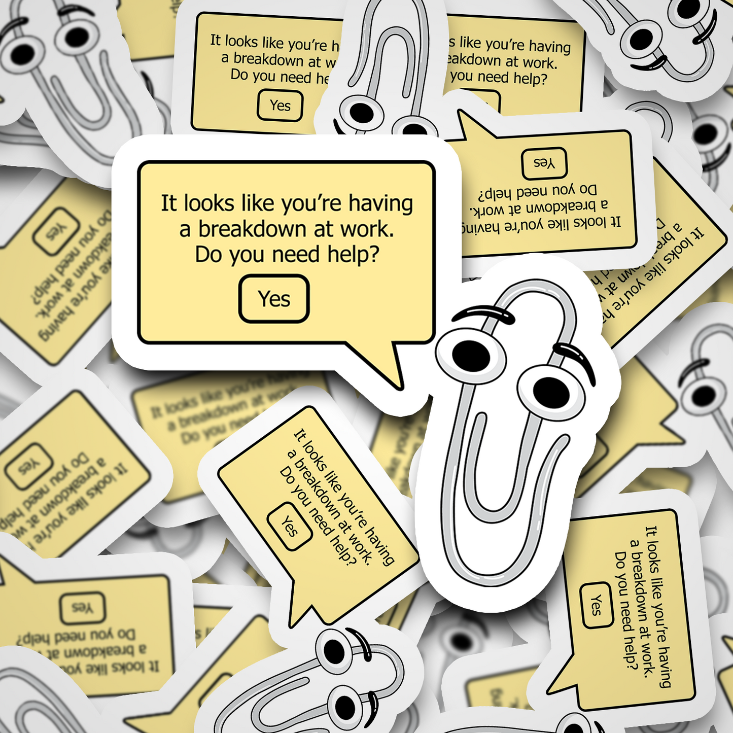 clippy mental breakdown