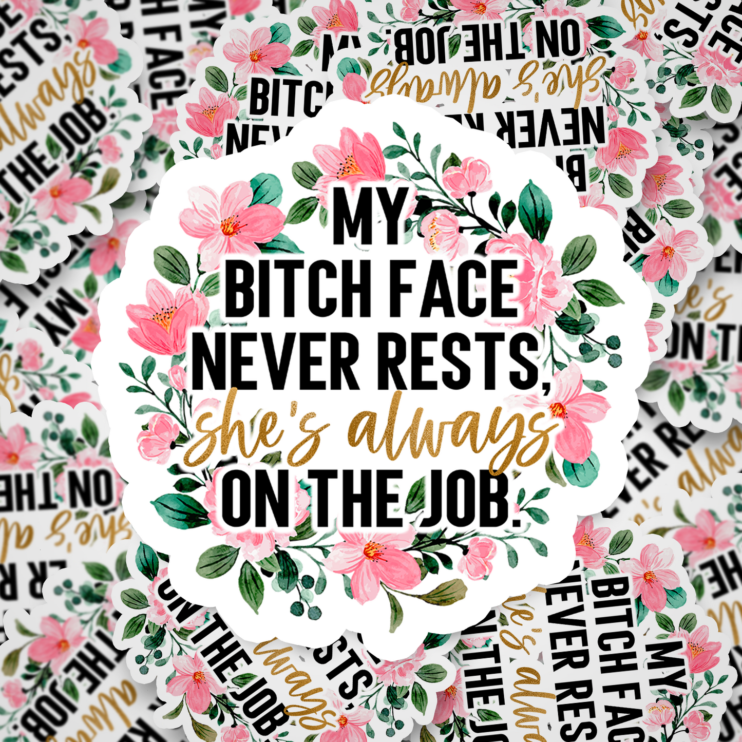 resting bitch face