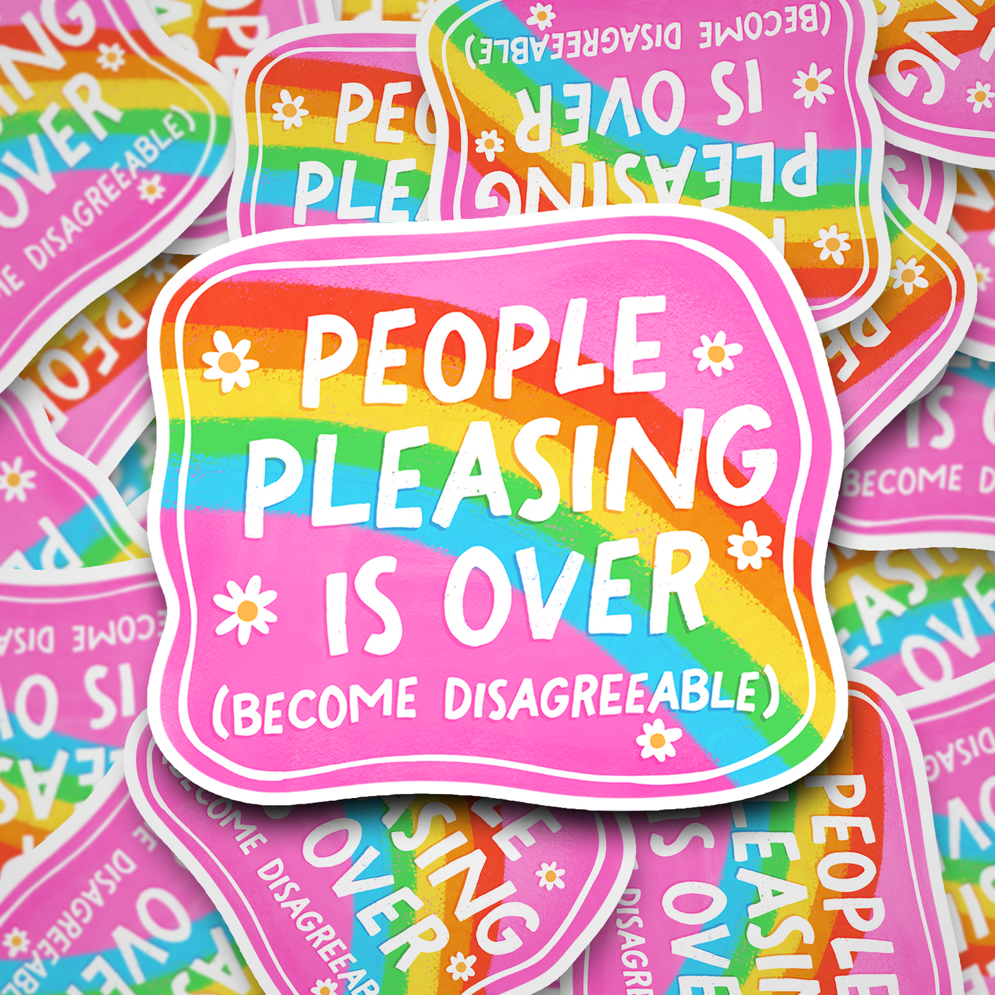 people pleasing is over