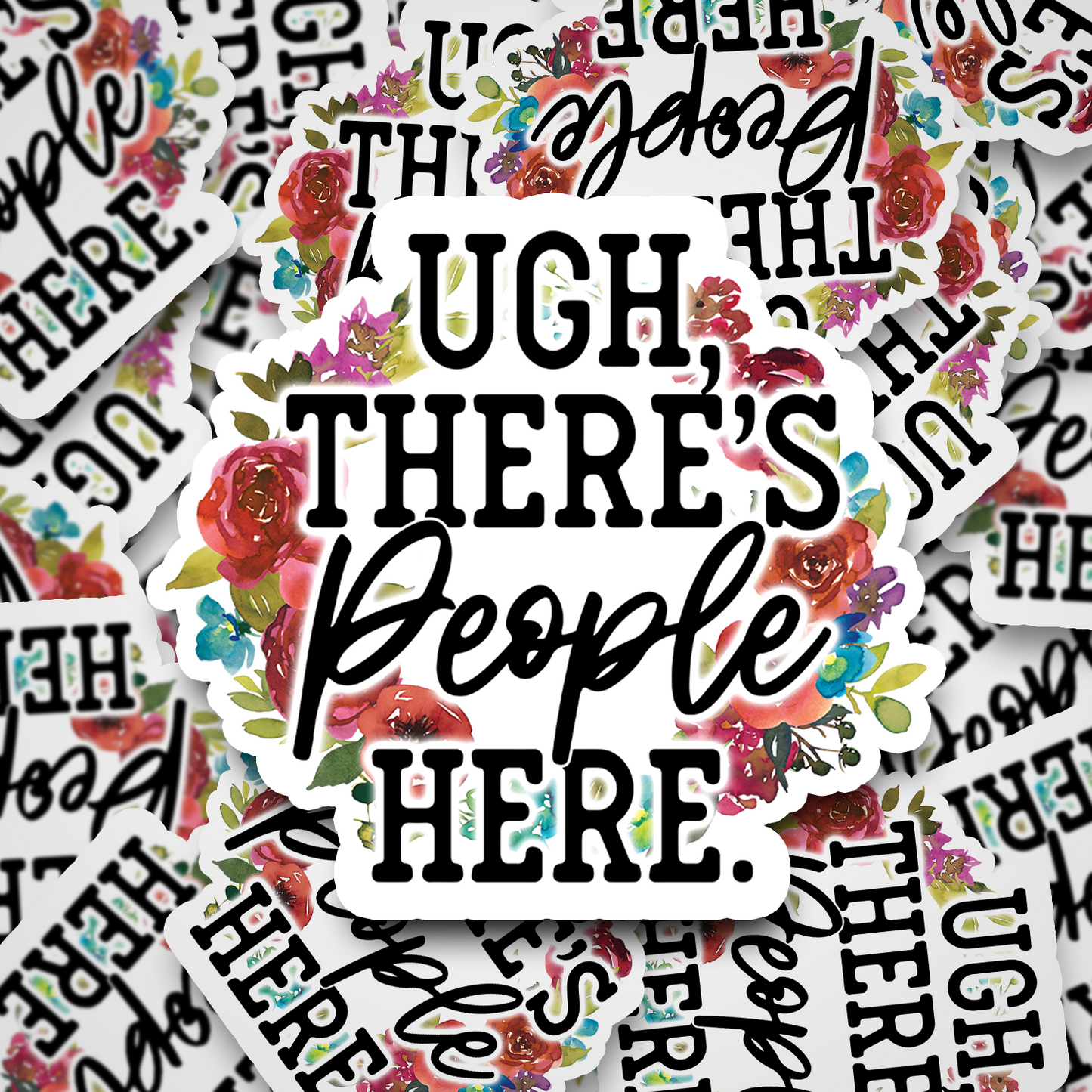 ugh there's people here