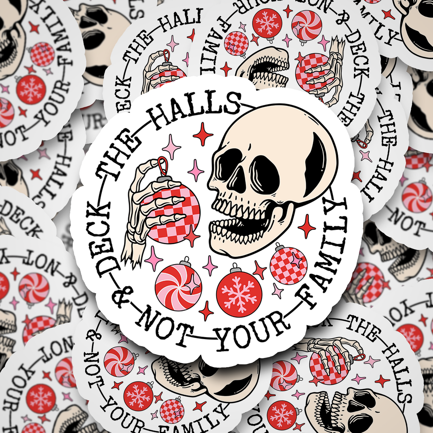 deck the halls, not your family