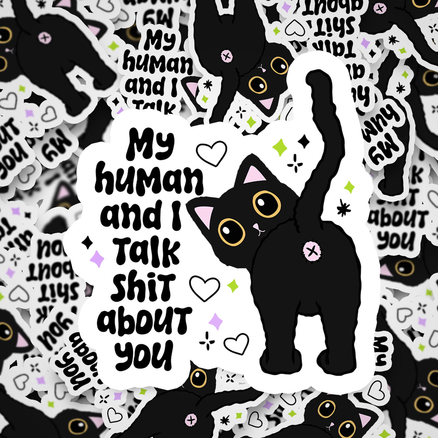 we talk shit about you