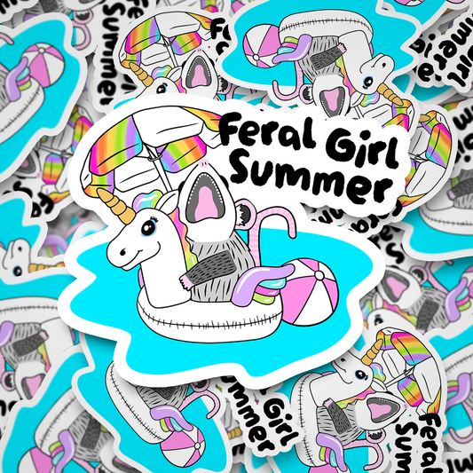 feral girl summer