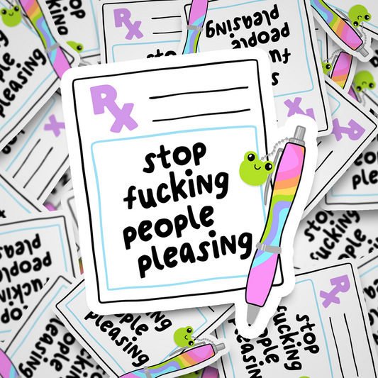 stop fucking people pleasing