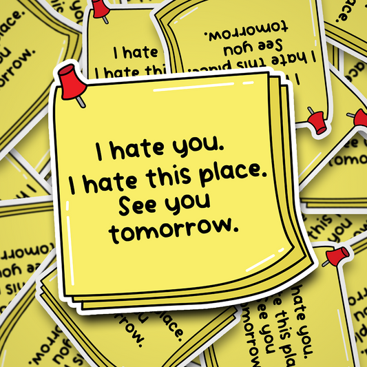 i hate this place