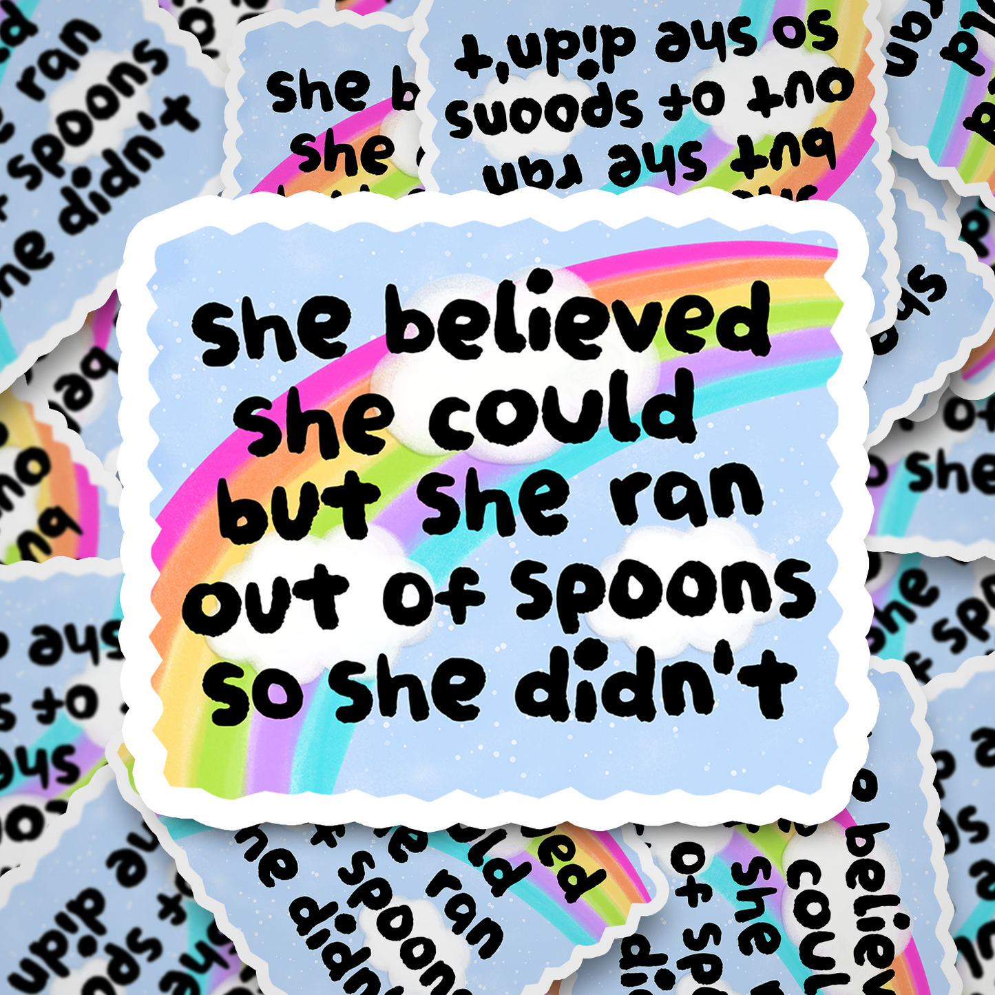 she believed she could