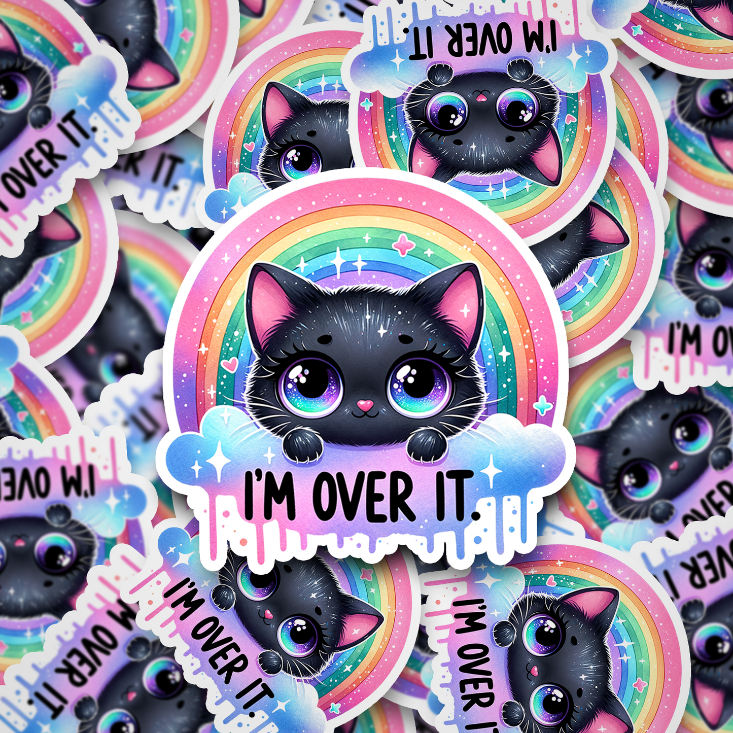 over it