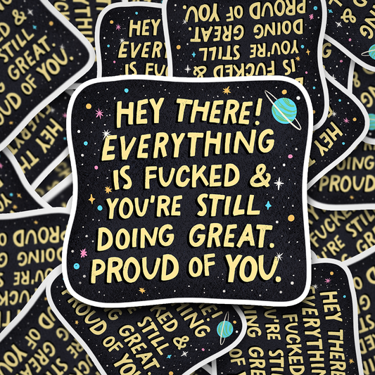 proud of you