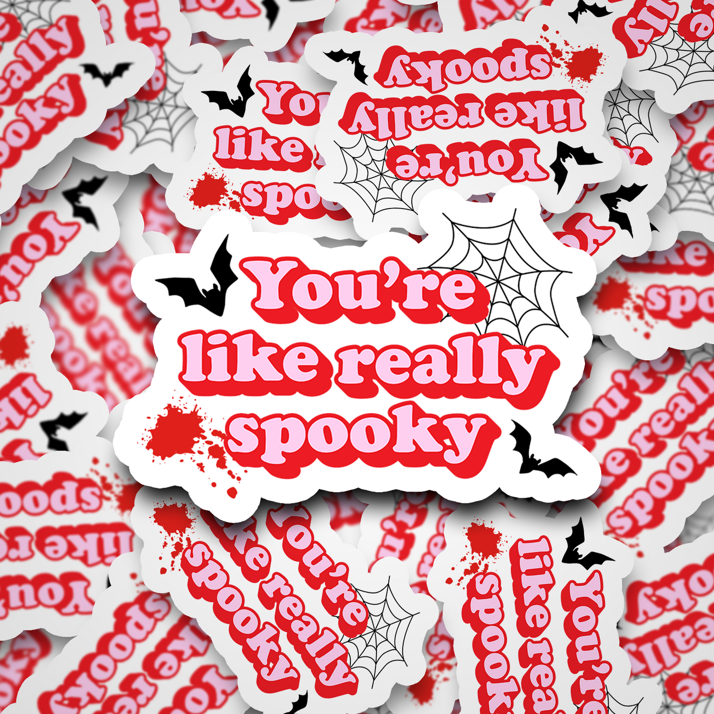 you're like, really spooky