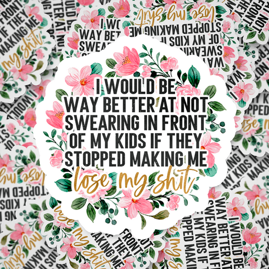 not swearing