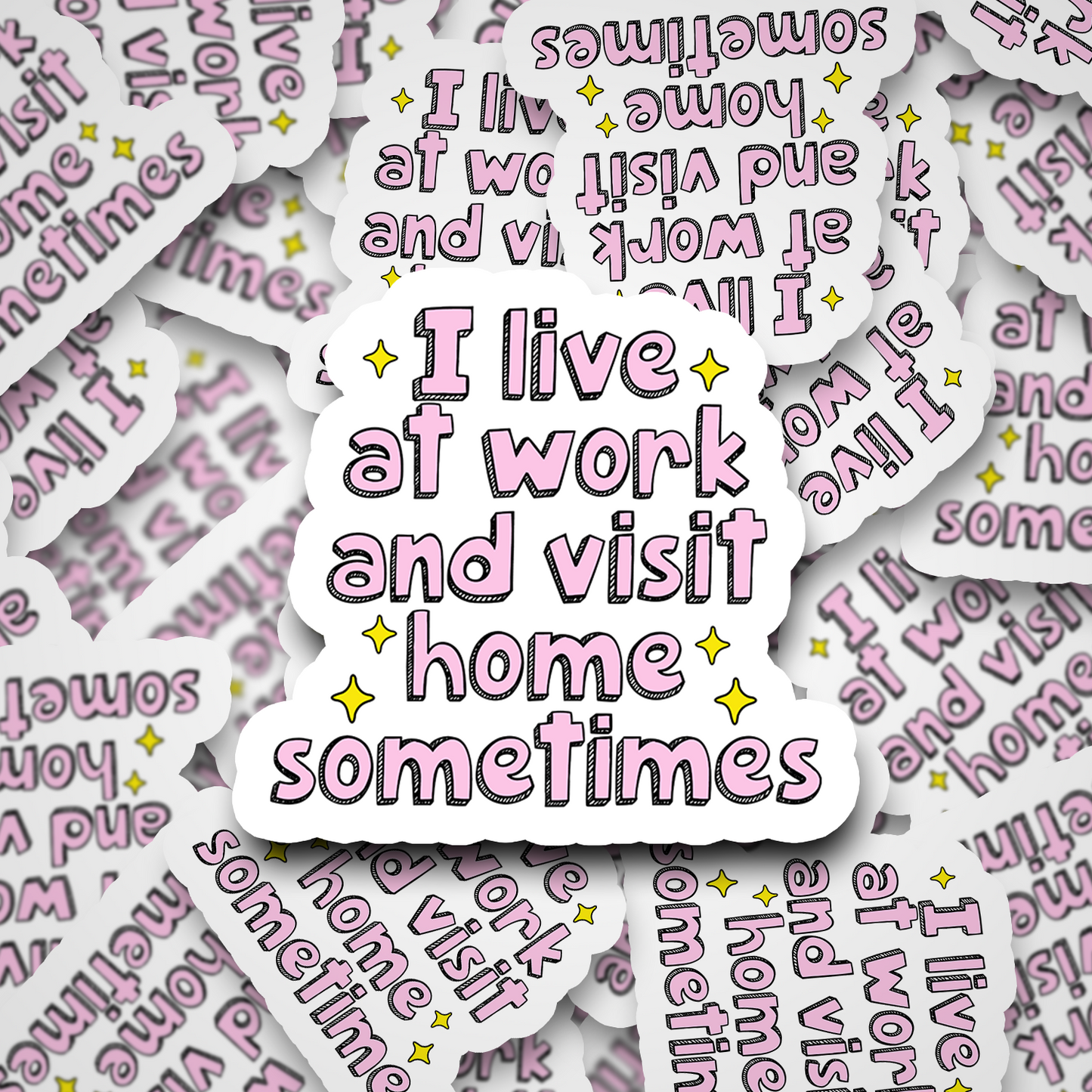 i visit home sometimes