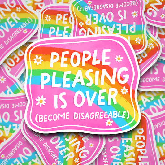 people pleasing is over