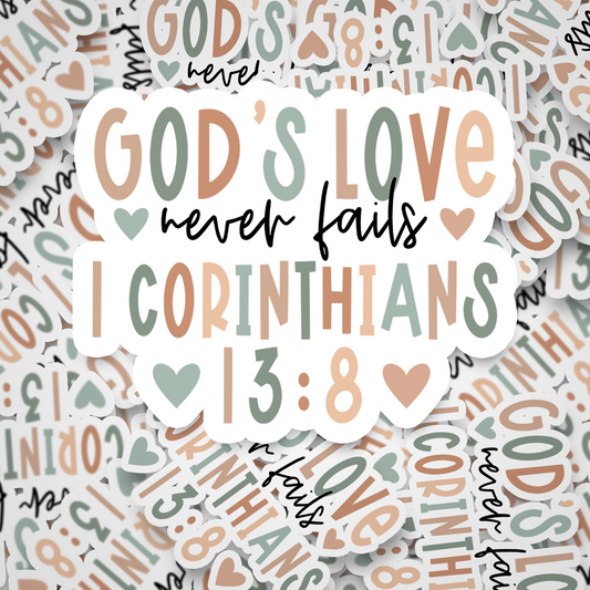 god's love never fails