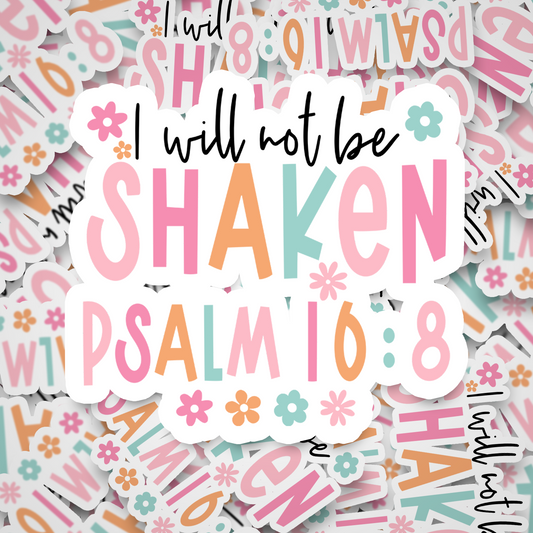 i will not be shaken