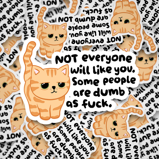 not everyone will like you