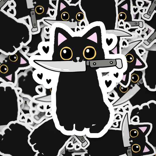 knife cat
