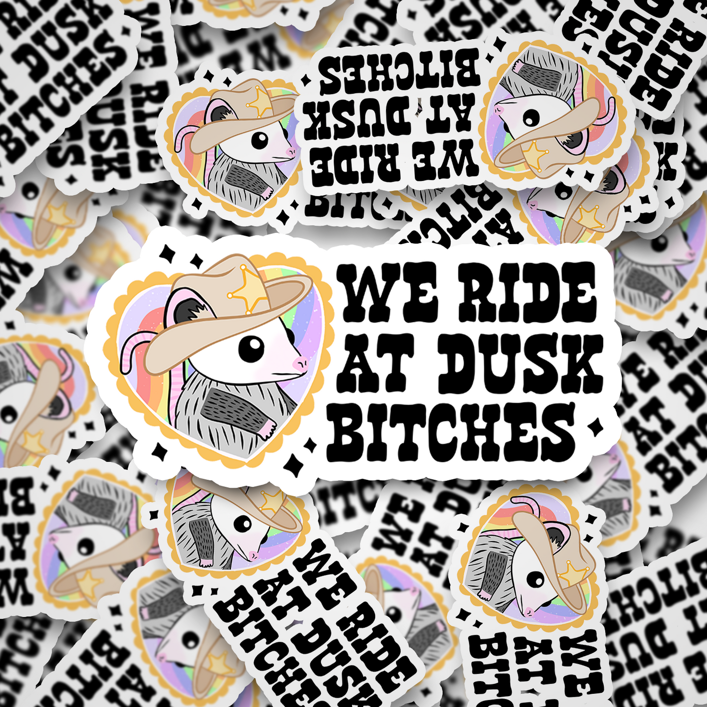 we ride at dusk