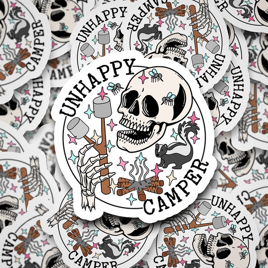 unhappy camper