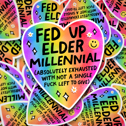 fed up elder millennial